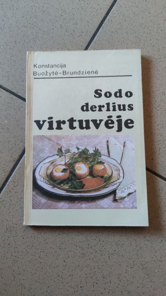 Sodo derlius virtuvėje