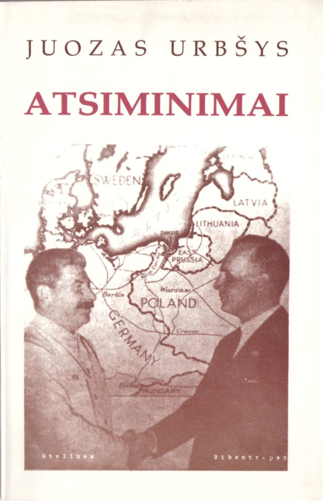 Juozas Urbšys. Atsiminimai