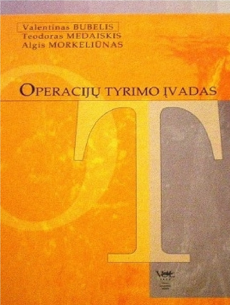Operacijų tyrimo įvadas
