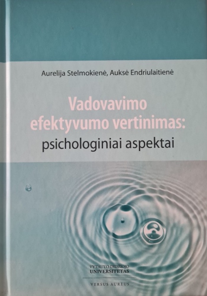 Vadovavimo efektyvumo vertinimas: psichologiniai aspektai