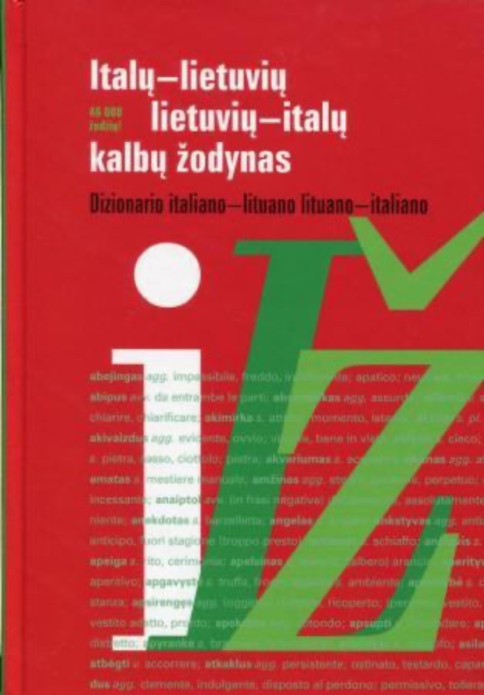 Italų-lietuvių lietuvių-italų kalbų žodynas