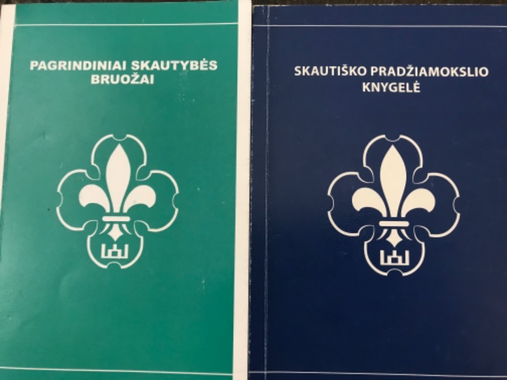Rinkinys: Skautiško pradžiamokslio knygelė ir Pagrindiniai skautybės bruožai