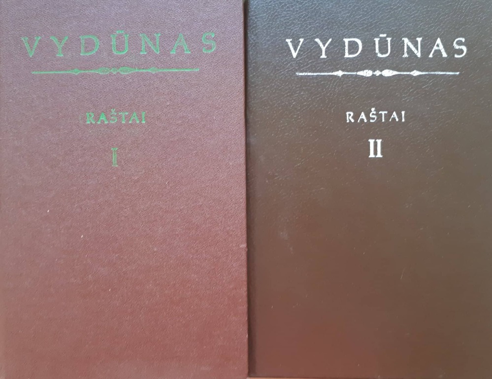 Vydūnas. Raštai. I ir II tomai
