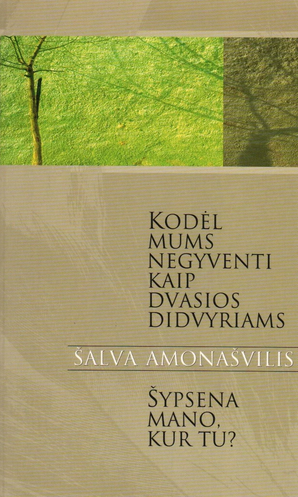 Kodėl mums negyventi kaip dvasios didvyriams. Šypsena mano, kur tu?