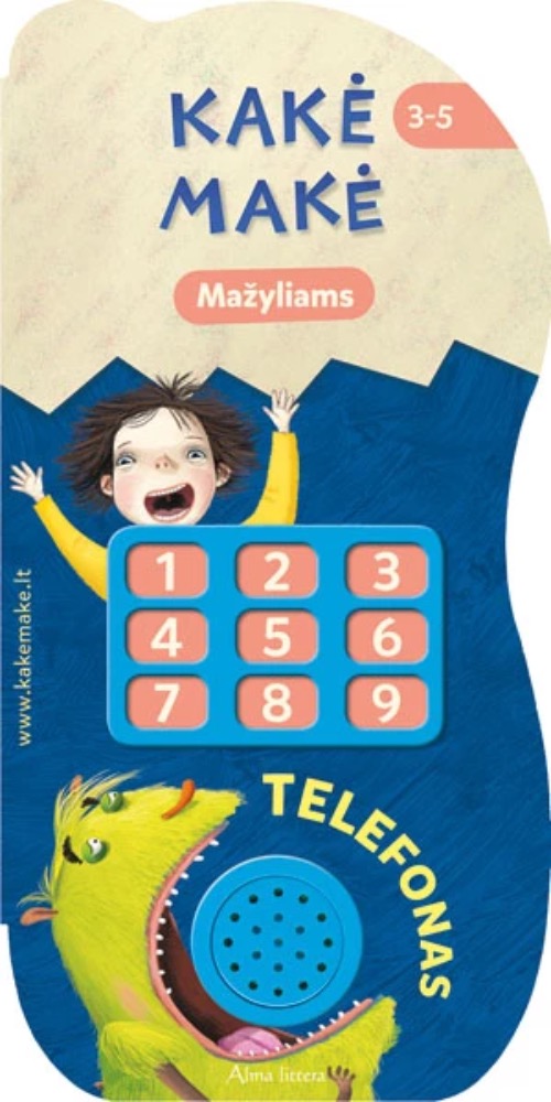 Kakė makė. Telefonas. Mažyliams