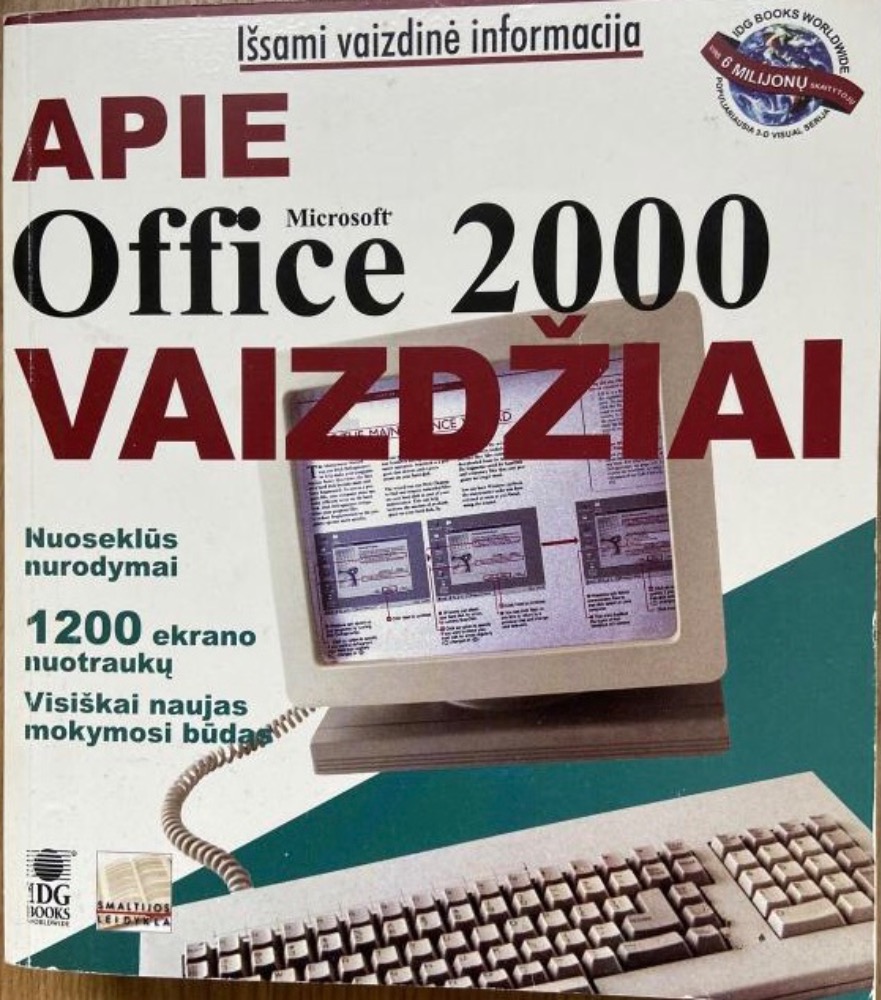 Apie Office 2000 vaizdžiai