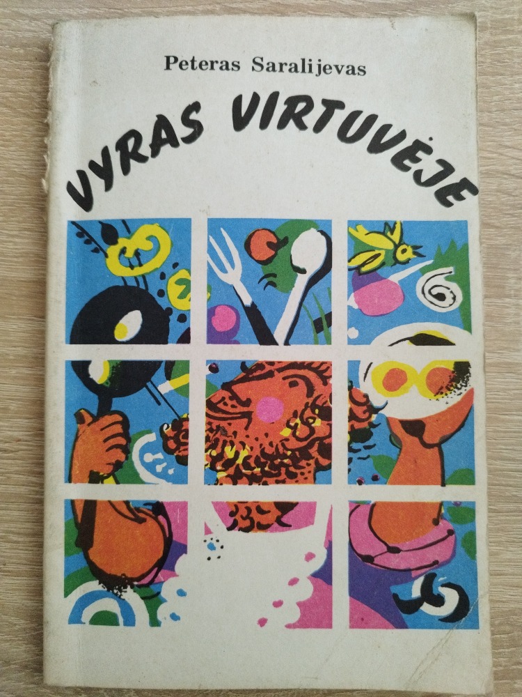 Vyras virtuvėje