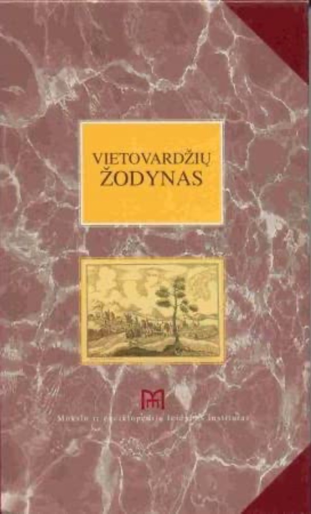 Vietovardžių žodynas