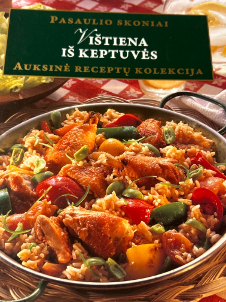 vištiena iš keptuvės