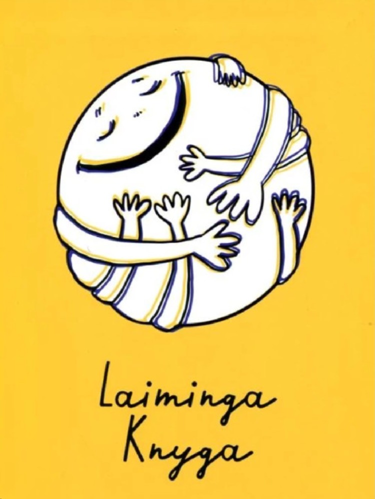 Laiminga knyga (puskiečiai viršeliai)
