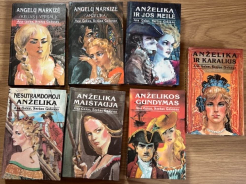 Anželikos knygų serija