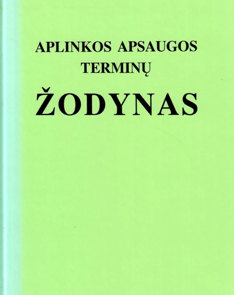 Aplinkos apsaugos terminų žodynas
