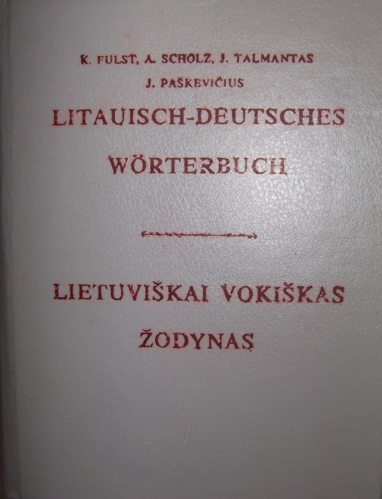 Lietuviškai vokiškas žodynas