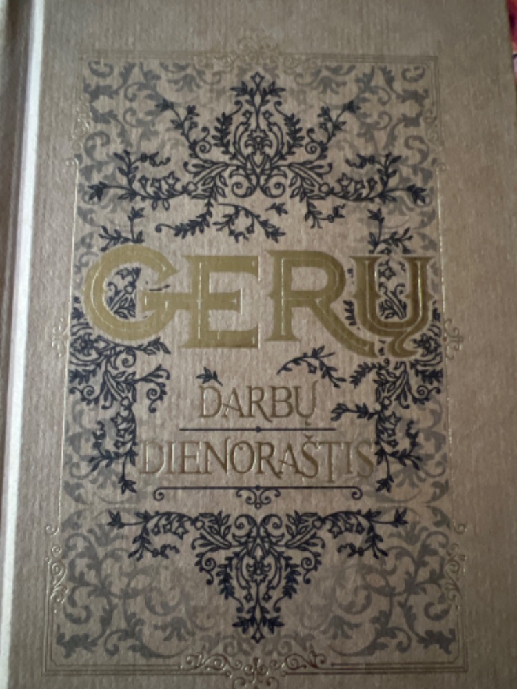 Gerų darbų dienoraštis