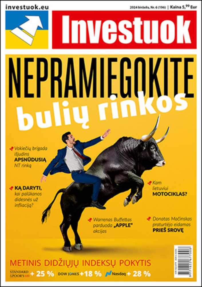 Investuok 2024m. Birželis