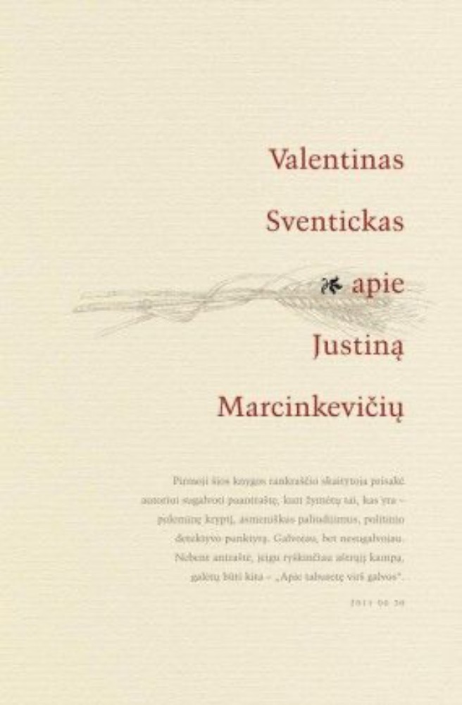 Apie Justiną Marcinkevičių
