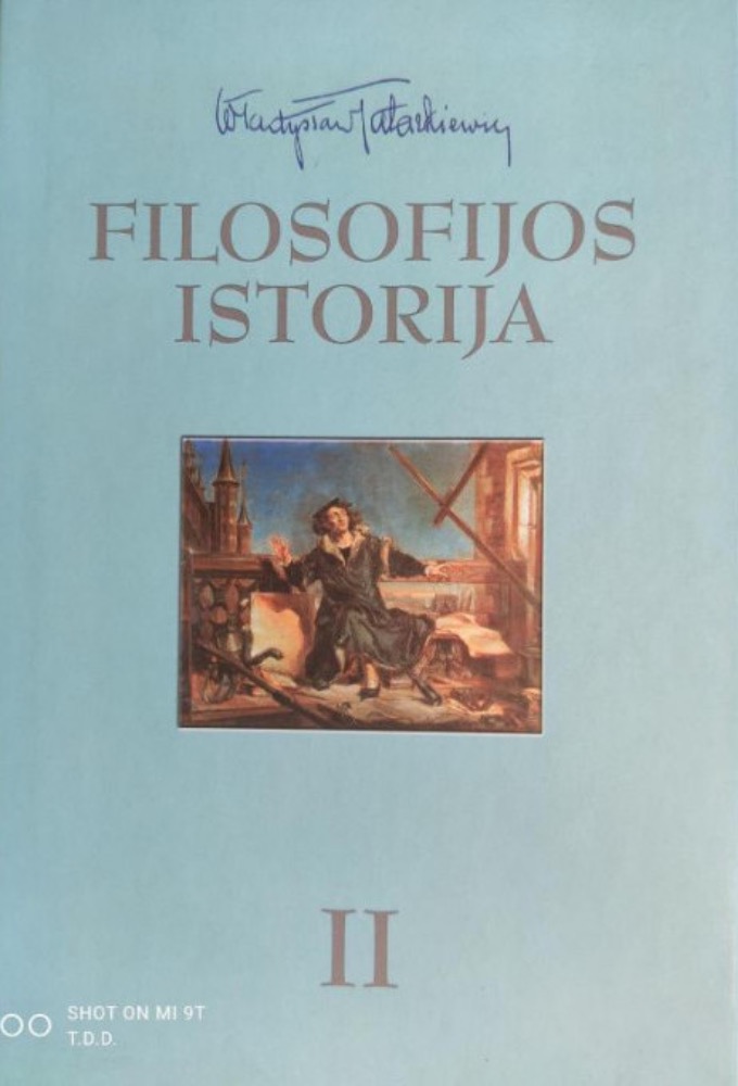 Filosofijos istorija II: Naujųjų amžių filosofija