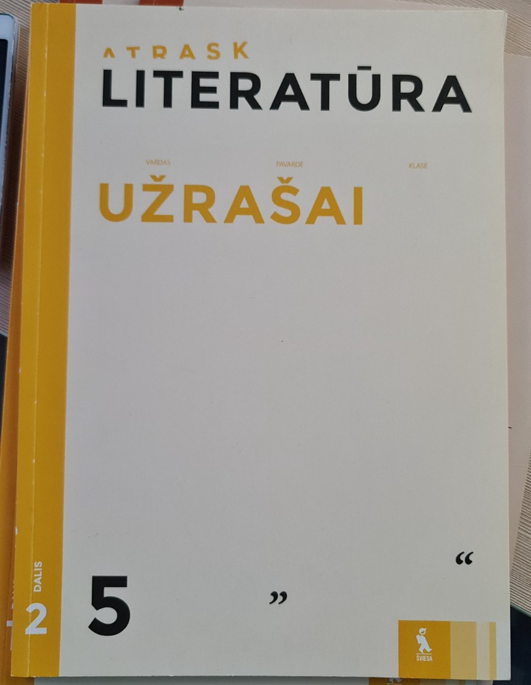 Literatūra 5 klasè 2 dalis
