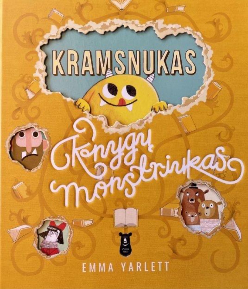 Kramsnukas. Knygų monstriukas