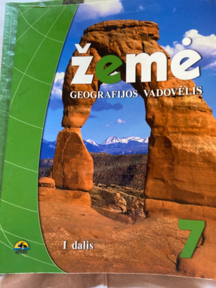 Žemė. Geografijos vadovėlis 7 klasei. I d. 