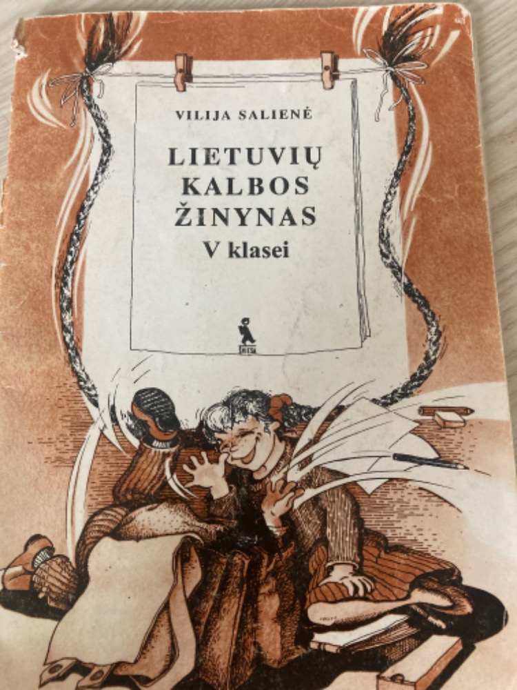 Lietuvių kalbos žinynas 5 klasei