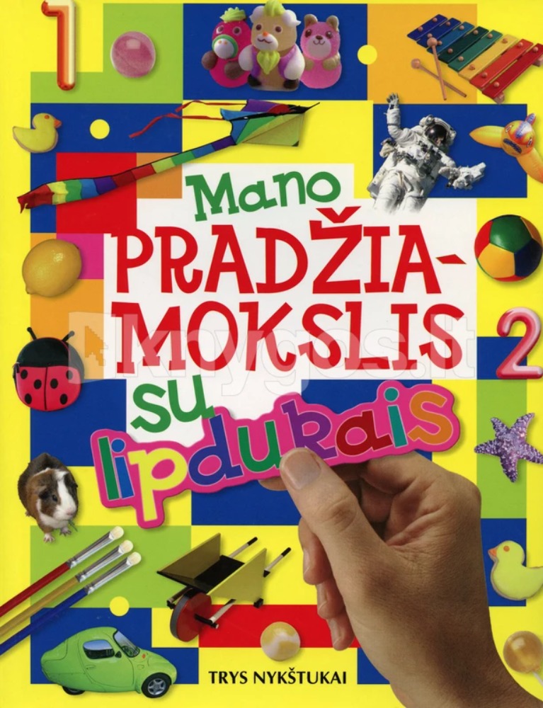 Mano pradžiamokslis su lipdukais