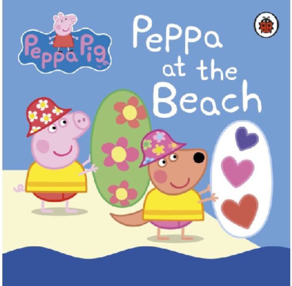 Peppa at the beach