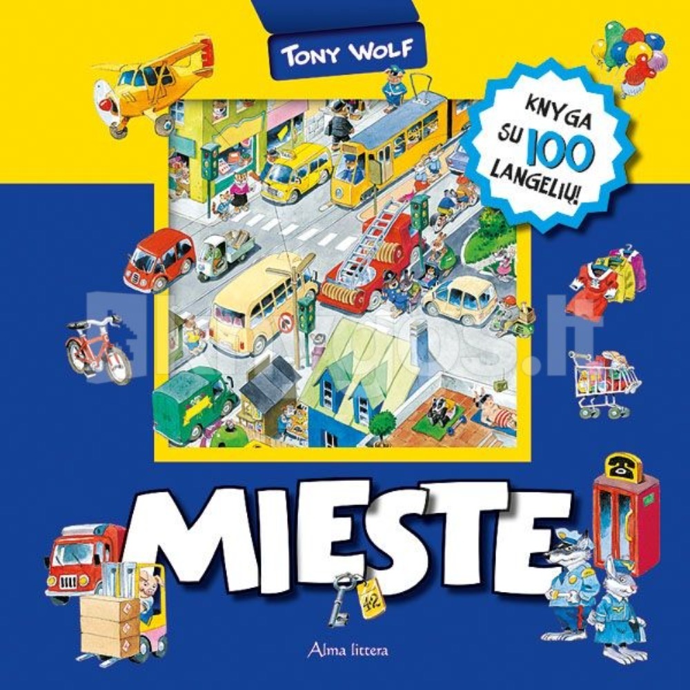 Mieste. Knyga su 100 langelių