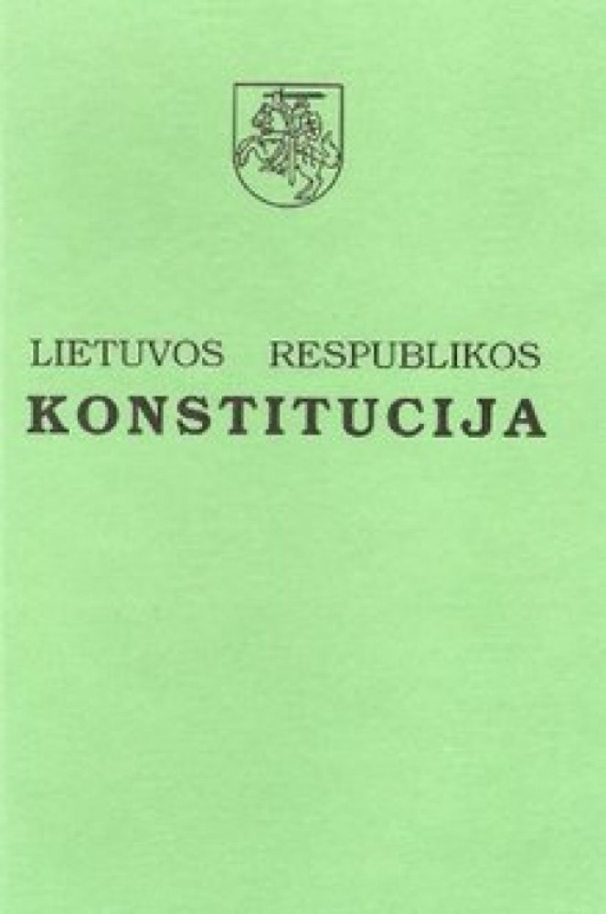 Lietuvos Respublikos Konstitucija