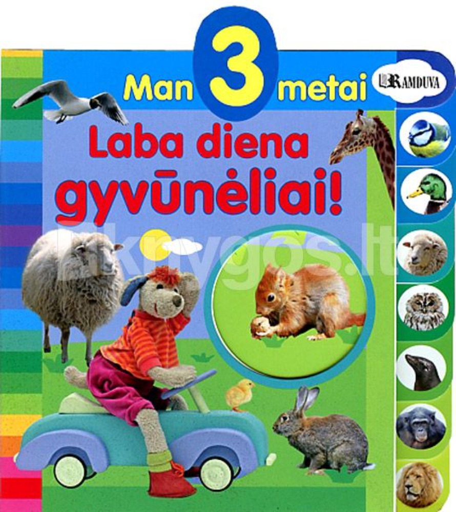 Man 3 metai. Laba diena gyvūnėliai.
