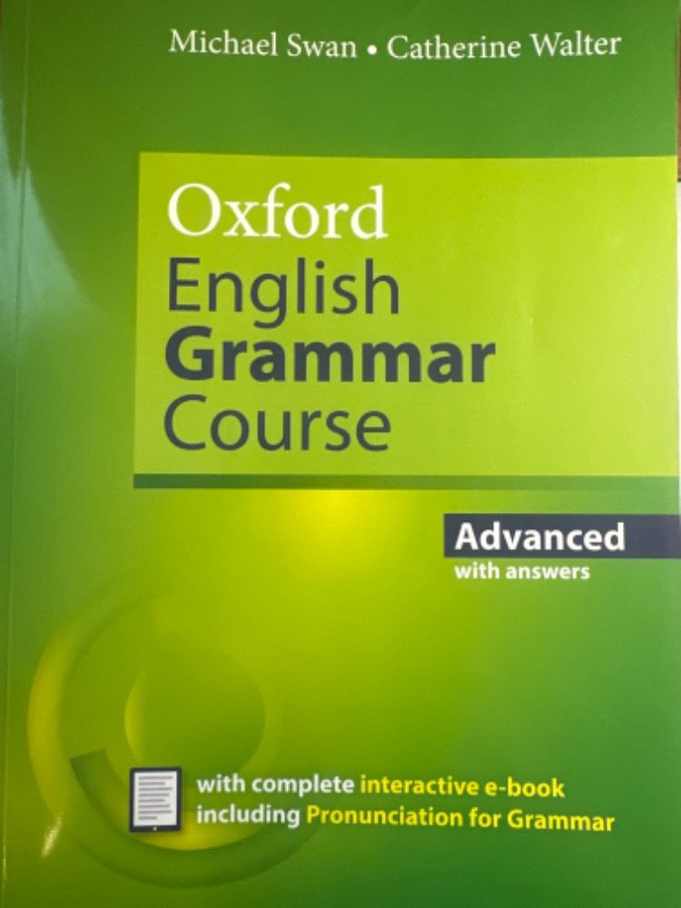 Oxford English Grammar Course Adwanced