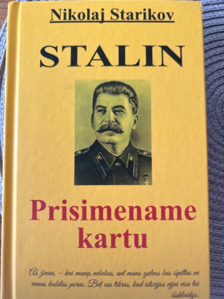 Stalin Prisimename kartu