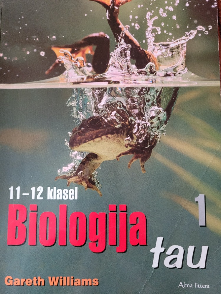Biologija tau 1. Vadovėlis 11–12 klasei