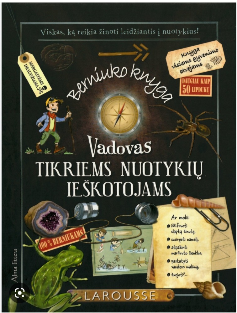 Berniuko knyga. Vadovas tikriems nuotykių ieškotojams