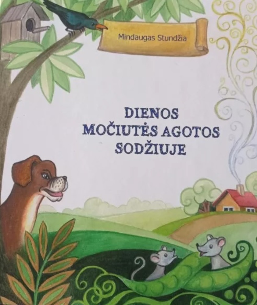 Dienos močiutės Agotos sodžiuje