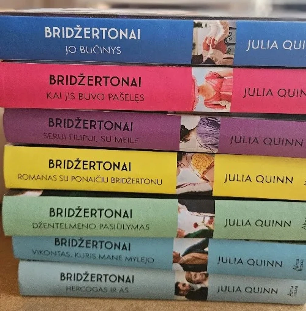 Knygų serija Bridžertonai (7 knygos)