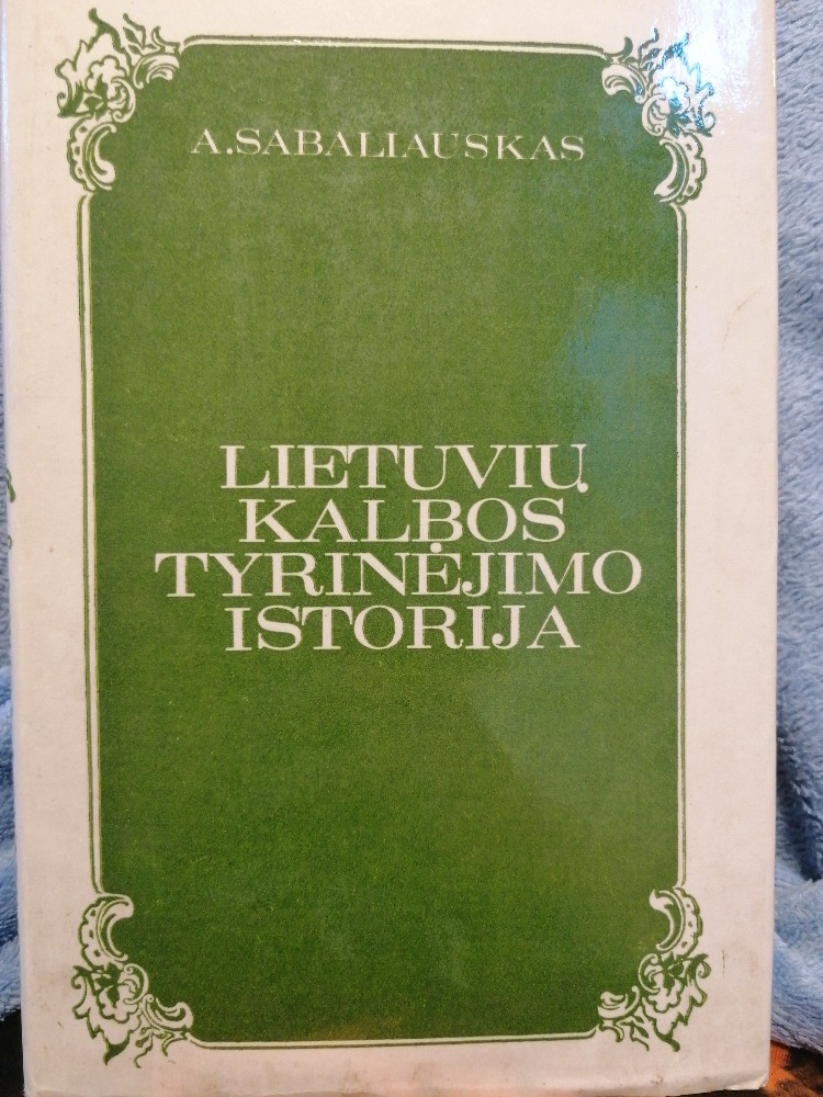 Lietuvių kalbos tyrinėjimo istorija