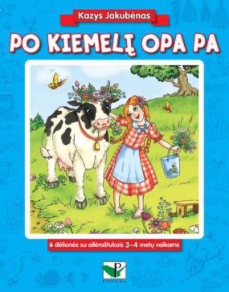 Po kiemelį opa pa. 6 dėlionės, su rankenėle