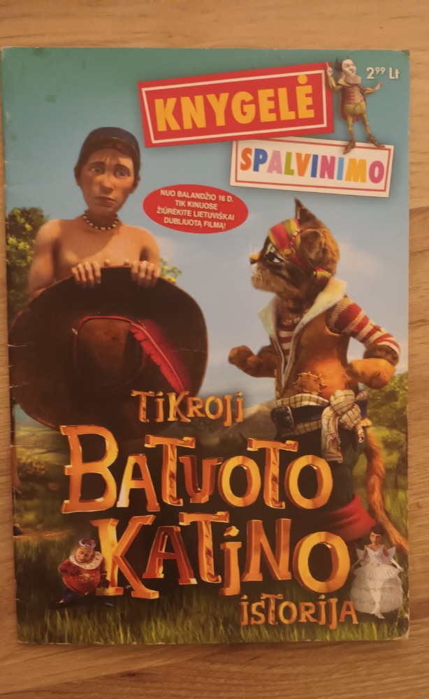 Tikroji batuoto katino istorija
