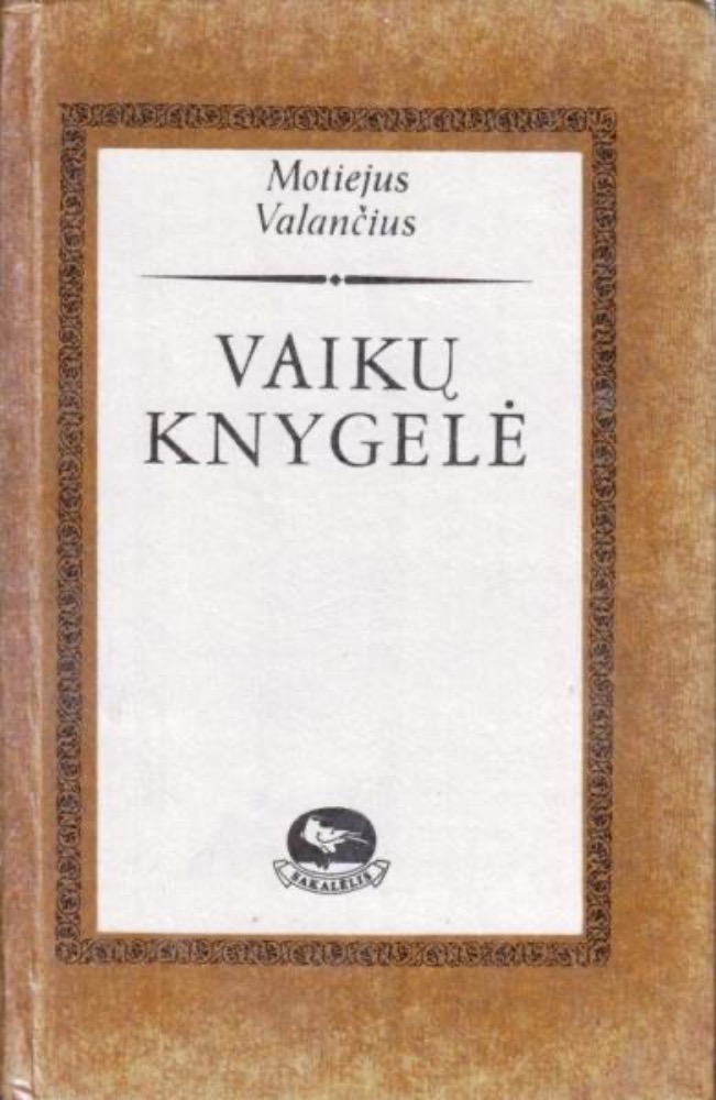 VAIKŲ KNYGELĖ