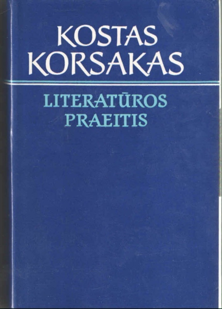 Literatūros praeitis