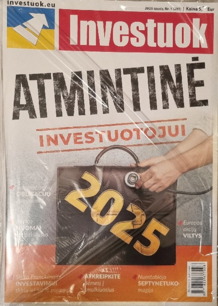 Investuok, 2025 sausis