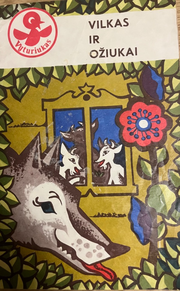 Serija ,,Vyturiukas" Vilkas ir ožiukai
