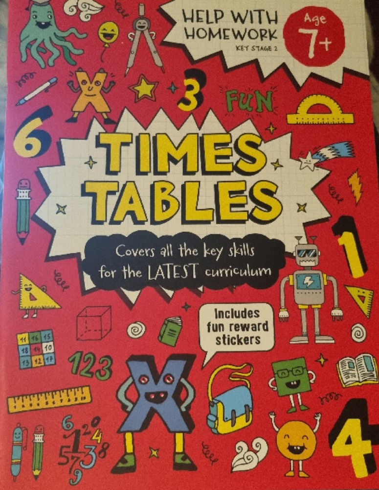 Help me with Homework. Times tables