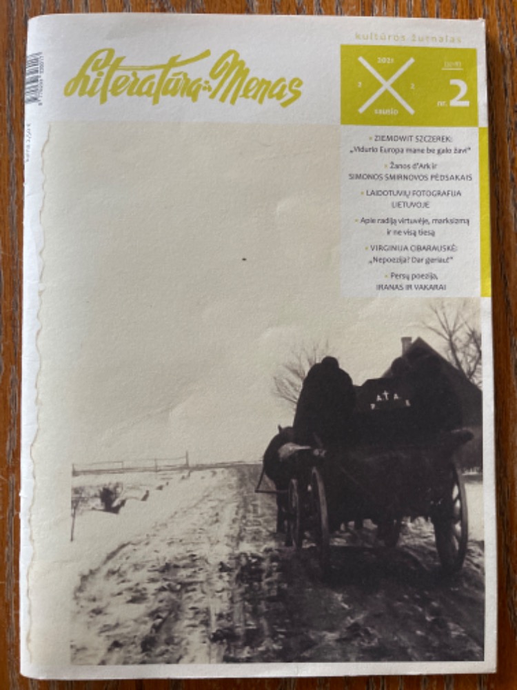 Literatūra ir menas 2021 nr.2