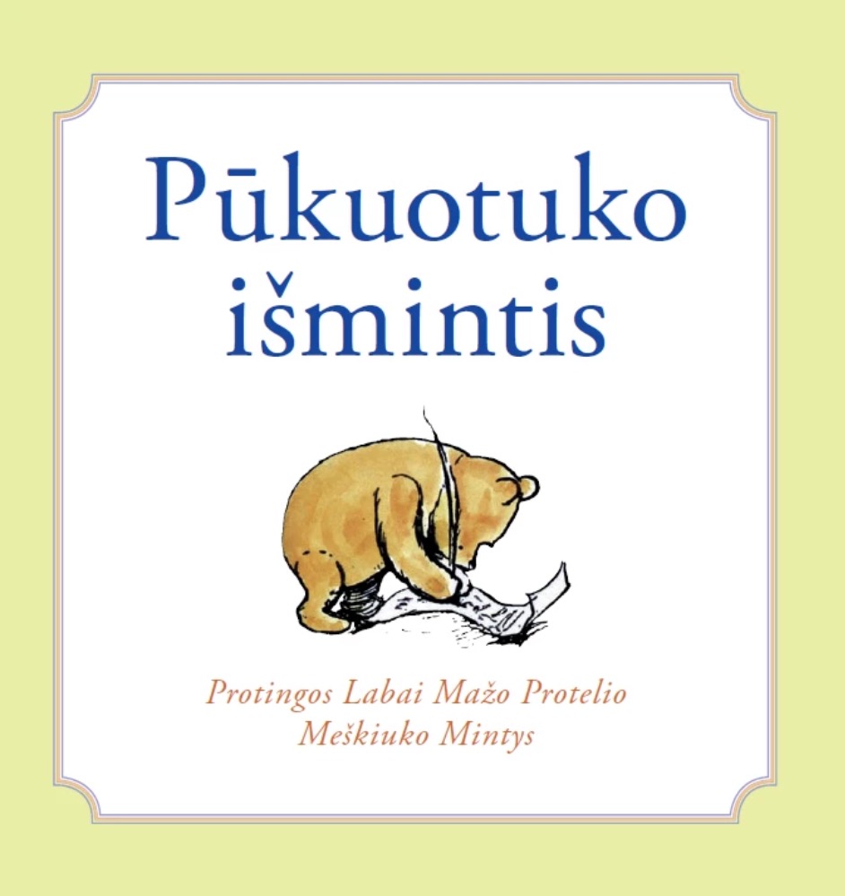 Pūkuotuko išmintis