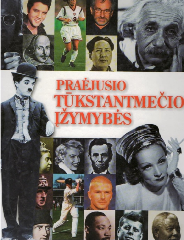 Praėjusio tūkstantmečio įžymybės