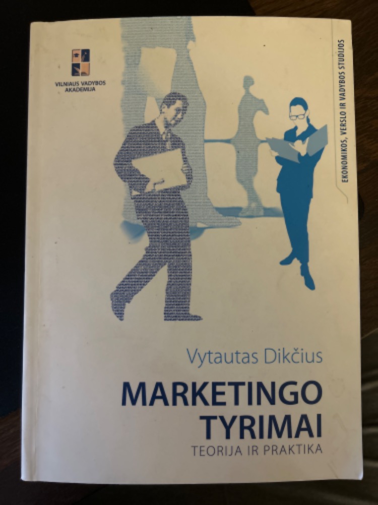Marketingo tyrimai teorija ir praktika