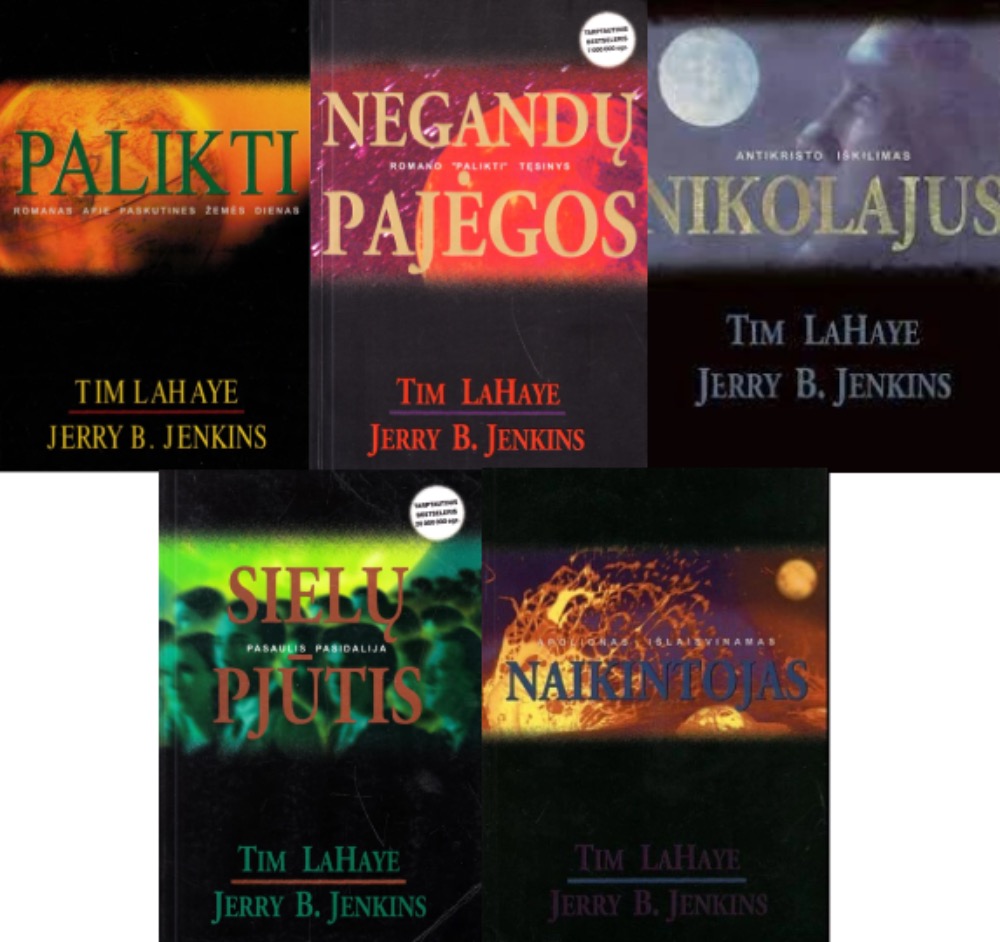 5-ių knygų serija „Palikti“