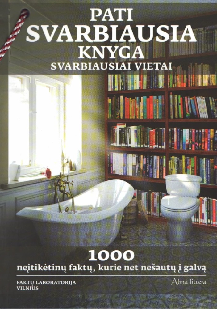 Pati svarbiausia knyga svarbiausiai vietai